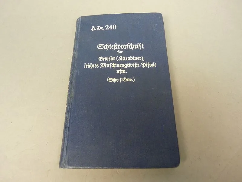 WW2 Schiet Voorschrift
