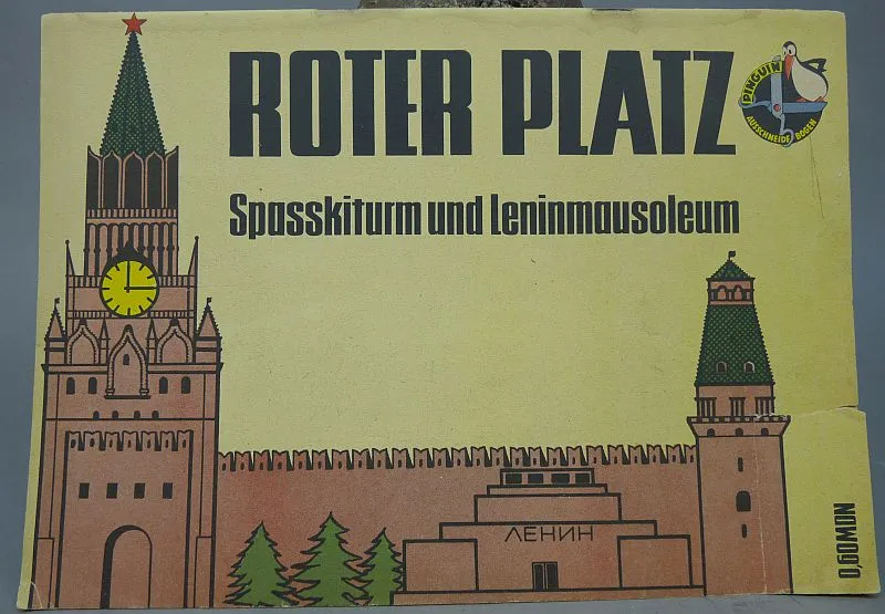DDR Bouwplaat,,Roter Platz,, 1967