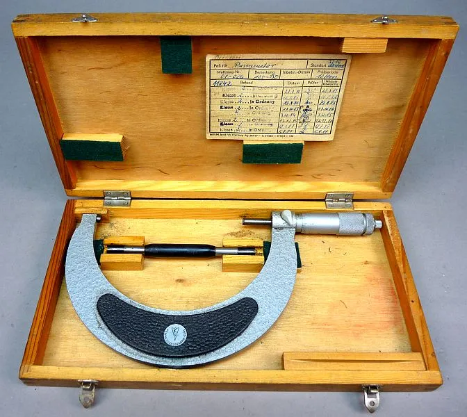 Precisie Meetschroef Van 125-150 mm