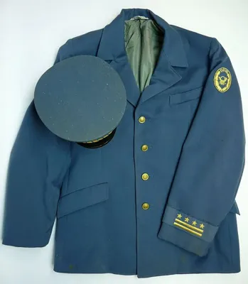 DDR Post Uniform Jas Met Pet