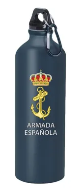 Botella con Mosquetón Policial-Militar 800 ML