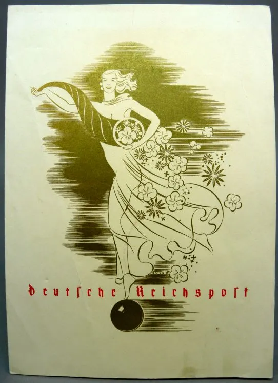 Deutsche Reichspost Telegram, 1940