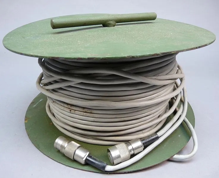 NVA Kabelhaspel Met Audio Kabel