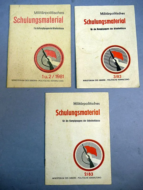 3 Lesboekjes DDR Kampfgruppen