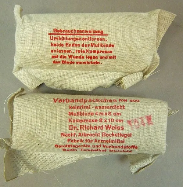 Verbandpakje, RW500, 1941