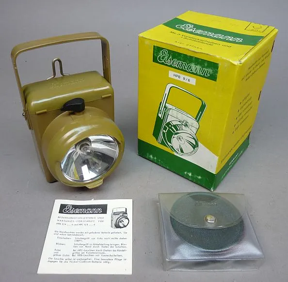 Bundeswehr Eisemann HPB 9/6 Handlamp
