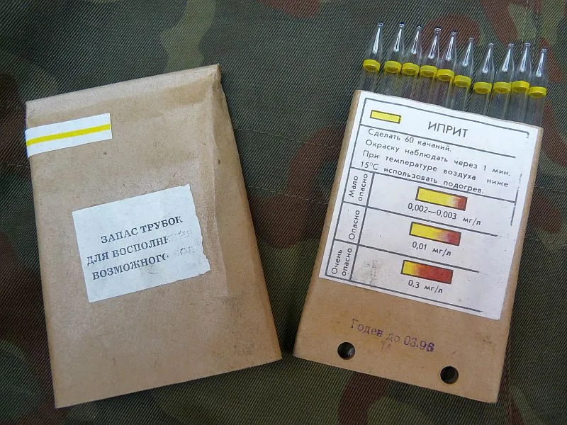 Sovjet Gasdetectie Buisjes