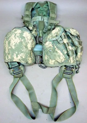 Amerikaans Helikopter Piloten Harnas / Survival Vest, Digitale Camouflage