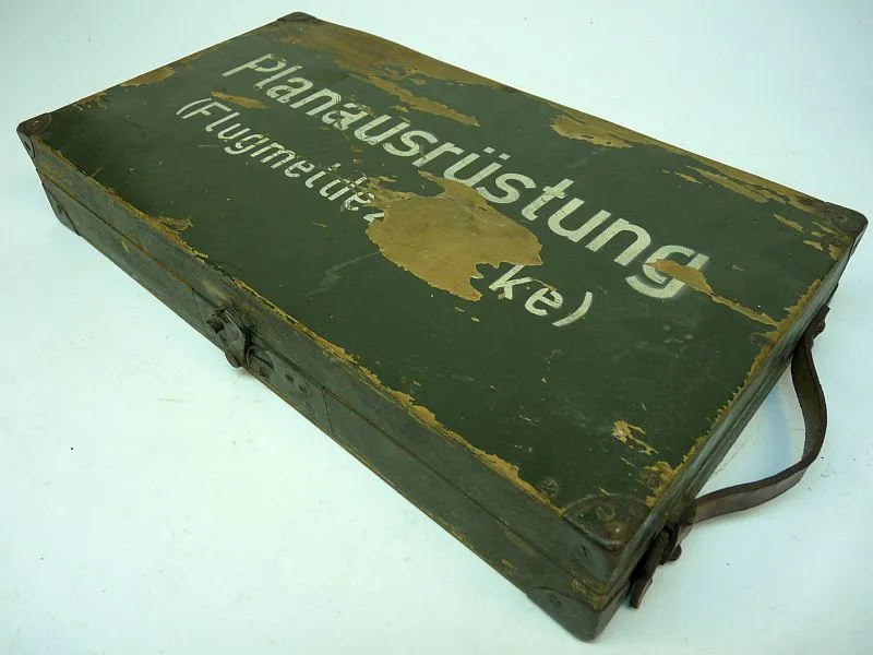 Luftwaffe Kist Voor,,Planausrustung