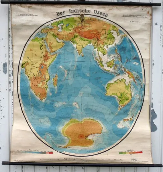 Instructieplaat / Rolplaat,,Indische Ozean