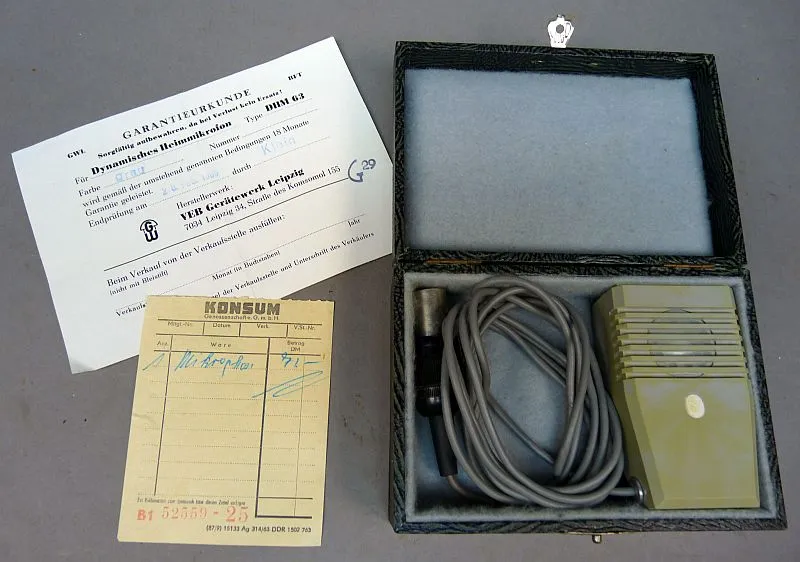 DDR Microfoon, Type DHM63