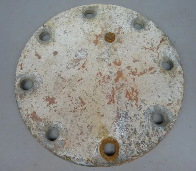 Sluitplaat Voor Het Bunkerfilter Systeem