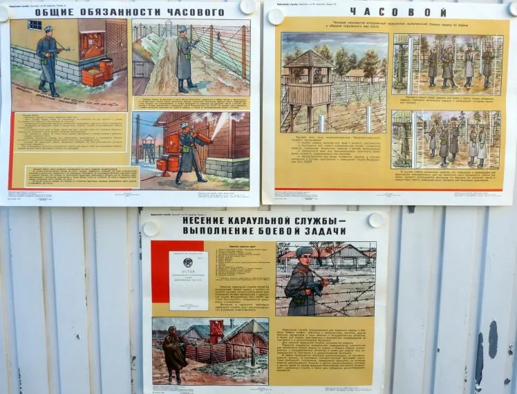 3 x Sovjet Instructie Posters