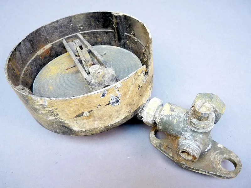 Bakelieten Bunker Overdruk Meter