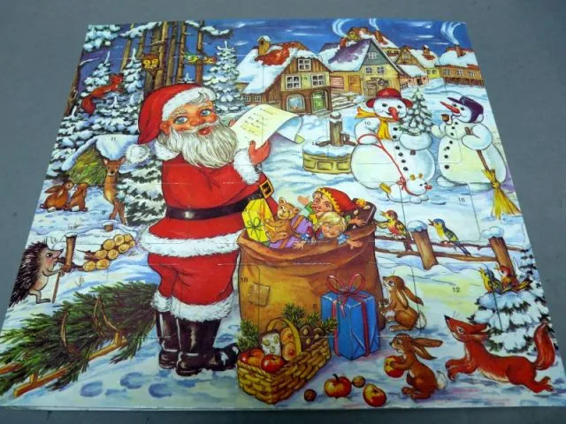 Kerst Adventkalender, Model B