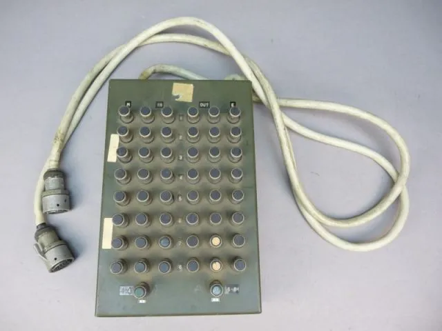Verzamelpaneel Veldtelefoon Kabels