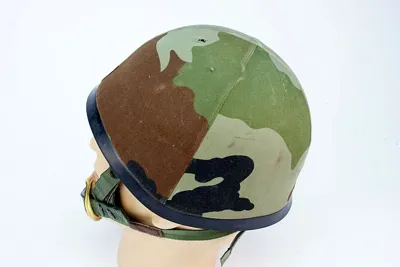 Camouflage Overtrek Voor (para) Gevechts Helm, Gebruikt