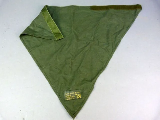 Driehoek Shawl,,Oud Groen