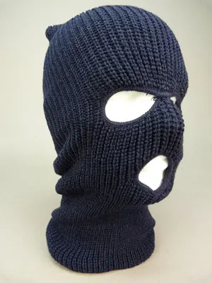 Blauwe Gesloten Balaclava