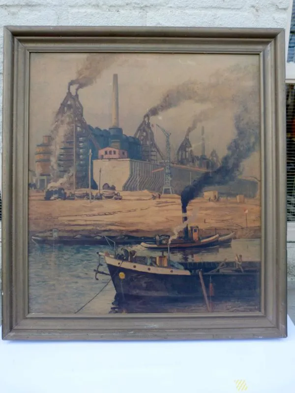 Industriële Voorstelling in Lijst