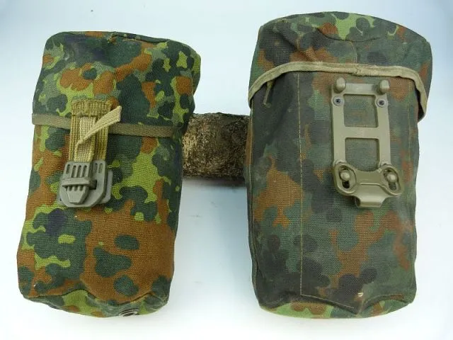 Waterdichte Veldfles Hoes · Flecktarn