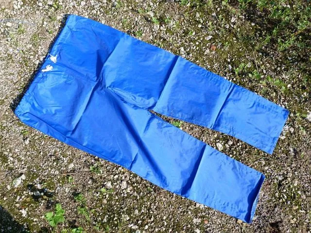 Blauwe Neoprene Regenbroek