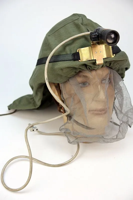 NVA Hoofdlamp / Helmlamp