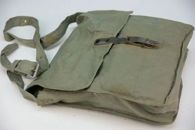 Vintage Tas / Broodtas, Model D