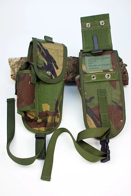 Pistool Holster,, Lang Model · Woodland dpm