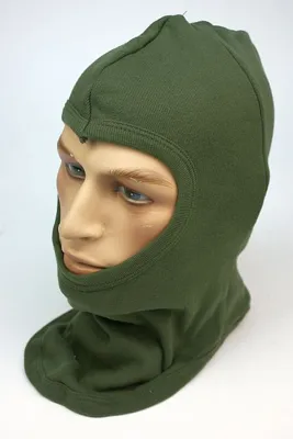 Hoofdbeschermer / Balaclava, Groen