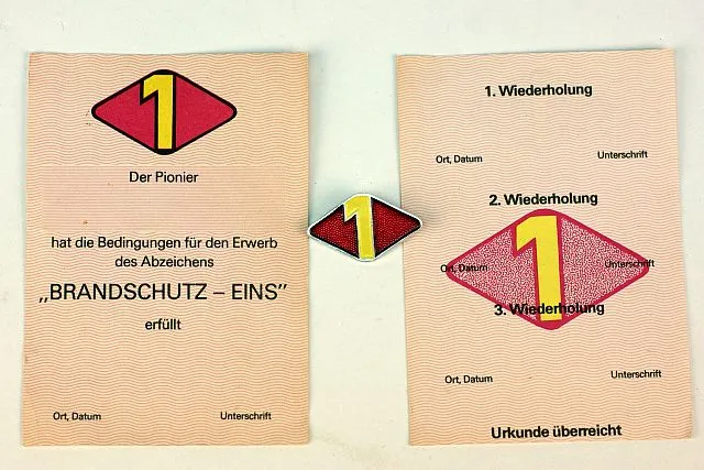 Oorkonde Brandschutz-Eins · Blanco