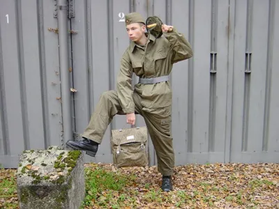 DDR Zivil Verteidigung Uniform