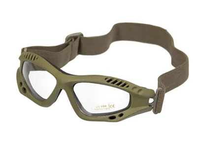 Commando Brille Air Pro Klar – Schutzbrille Mit Lüftungssystem - Sturm