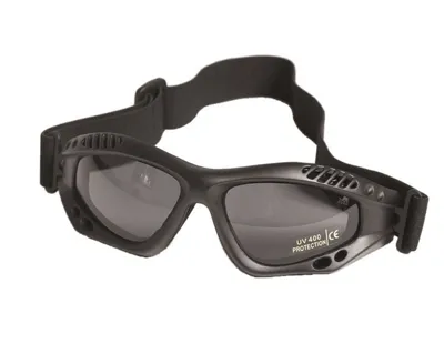 Commando Brille Air Pro Smoke – Schutzbrille Mit Lüftungssystem - Sturm