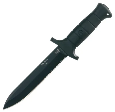 Kampfmesser KM 3000 Inkl. Scheidensystem Welle_Schwarz - Eickhorn