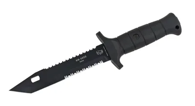 Kampfmesser KM4000 Wellenschliff Mit Cordura Scheidensystem - Eickhorn