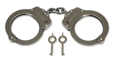Enforcer Handschellen Double Lock System, Set Mit Gürteletui - Buchner