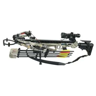 FROST WOLF Compound Armbrust 175 Lbs Set – Vormontiert Inkl. Zubehör & Tasche - Buchner