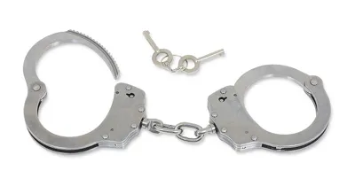 Handschellen Mit Arretierung, Edelstahl - Buchner