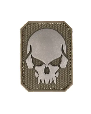 Patch 3D Skull PVC Klett Sm - Sturm