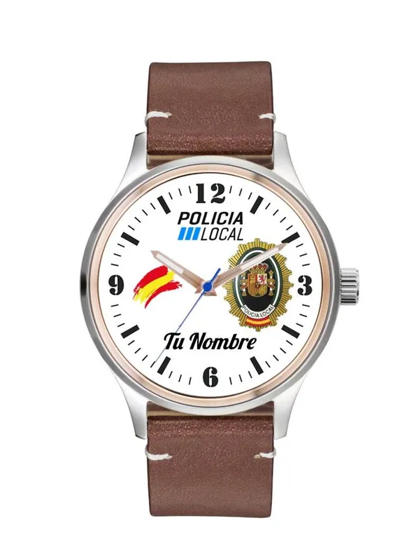 Reloj Policía Local Personalizable