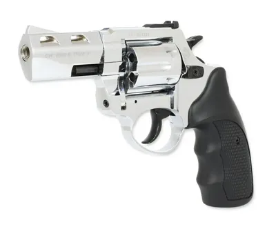 R2 Schreckschussrevolver Chrom 9mm RK Mit 3" Zoll Lauf - Beisel