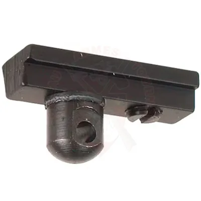 Adaptateur 6 pour Bipied Boule Vers Rail Inversé 11mm (3/8") (Anschutz,... Format Europe) - Harris