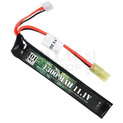 Batterie 11.1V 1300 mAh Stick LIPO Mini Tamiya - 101 Inc