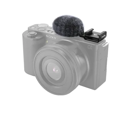3526 Cold Shoe Adapter with Windshield for Sony ZV-E10 and ZV-1 - SmallRig