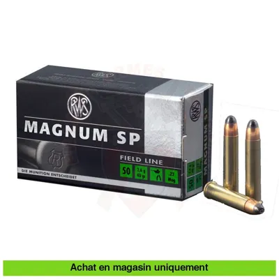Boite de 50 Cartouches 22 MAG SP - RWS