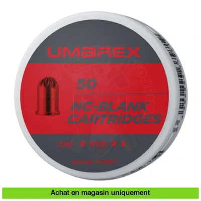 Boite de 50 CARTOUCHES.380 à Blanc # 4.1300-1 - Umarex