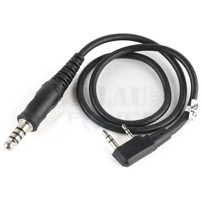 Câble pour PTT Double Voie (Push to Talk) Z124 Kenwood - Z-Tac