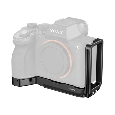 6034 L-Shaped Mount Plate with AirTag Slot for Sony Alpha 7 V / 7R V / 7 IV - SmallRig