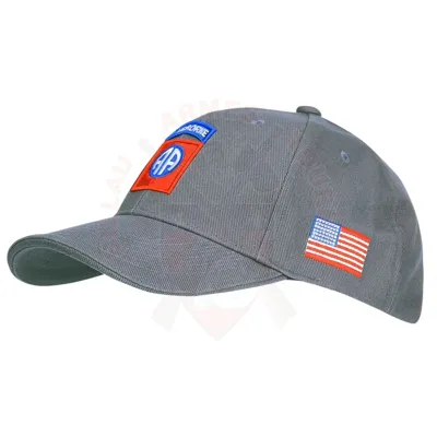 Casquette 82ND Airborne Grise - Fostex